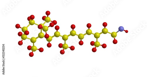 Molecular structure of retinol (vitamin A1)