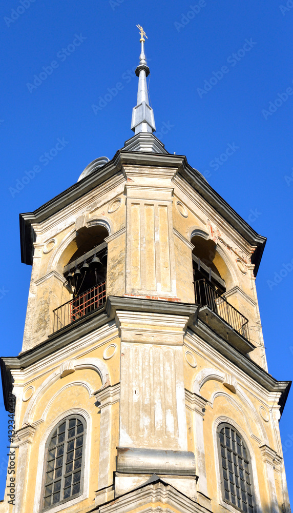 Fototapeta premium Church of St. John the Baptist in Roschene.