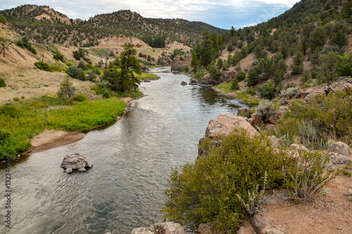 Colorado river headwaters scenic view Radium, Grand County, Colorado, USA