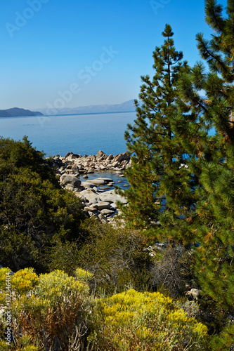 Lake Tahoe  California scenery