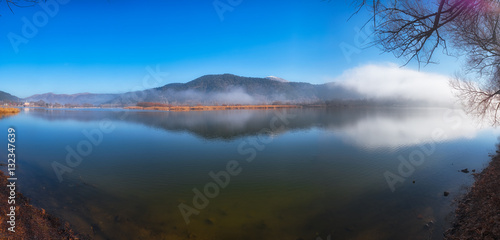 Panoramic view of Lake Gölcük © beysim