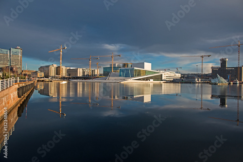 Canvas Print Oslo, Neue Oper