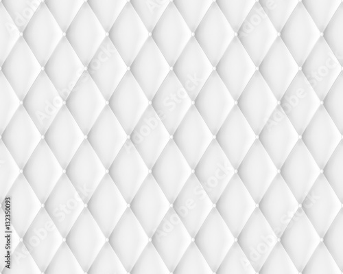 Vector abstract white upholstery background. Seamless background