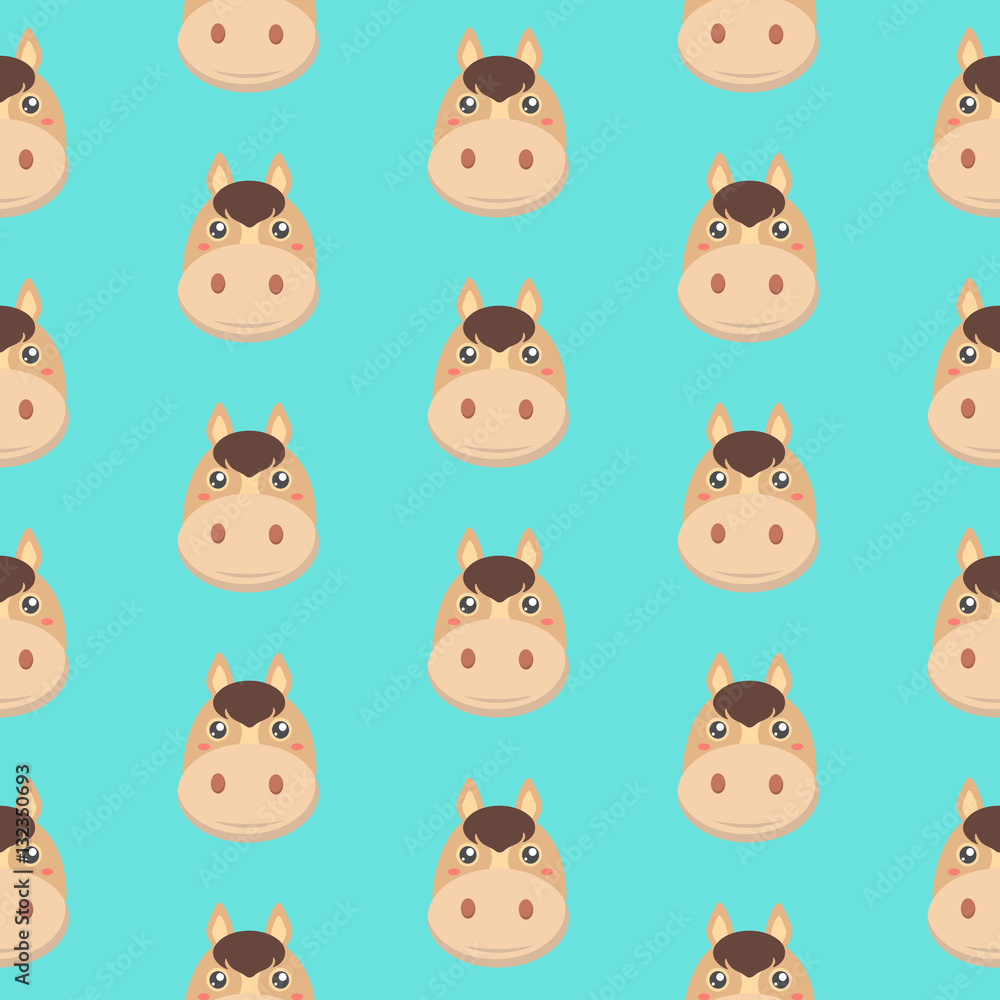 Obraz premium Horse pattern.