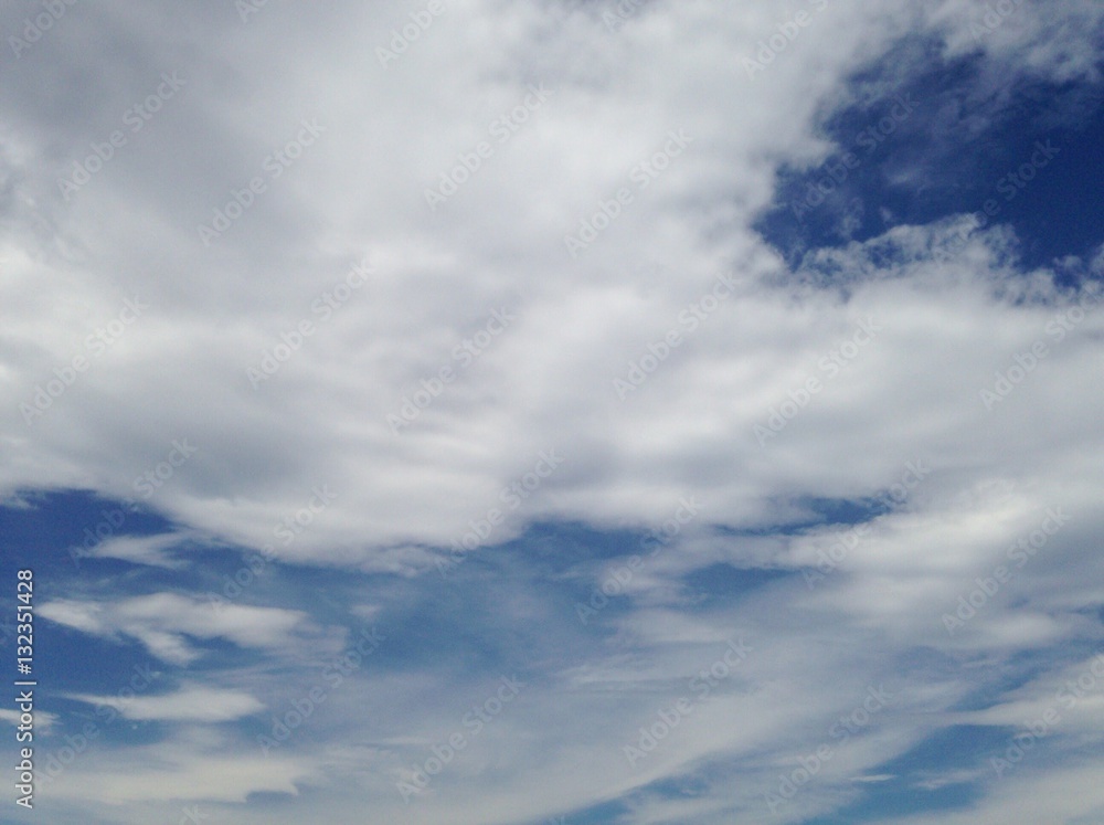 青空と白い雲