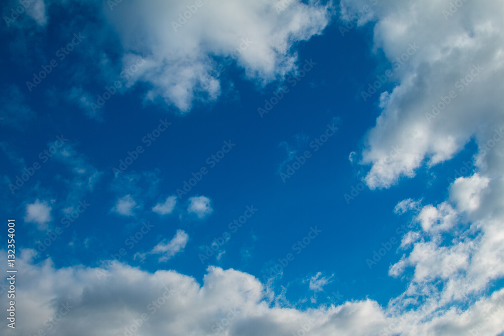 Fototapeta premium Beautiful sky and sunshine