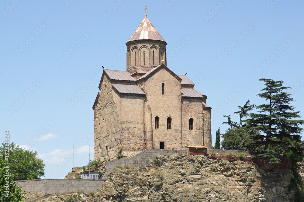 Metechi Kirche, Tiflis, Georgien