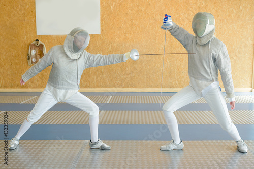 fencing competition event