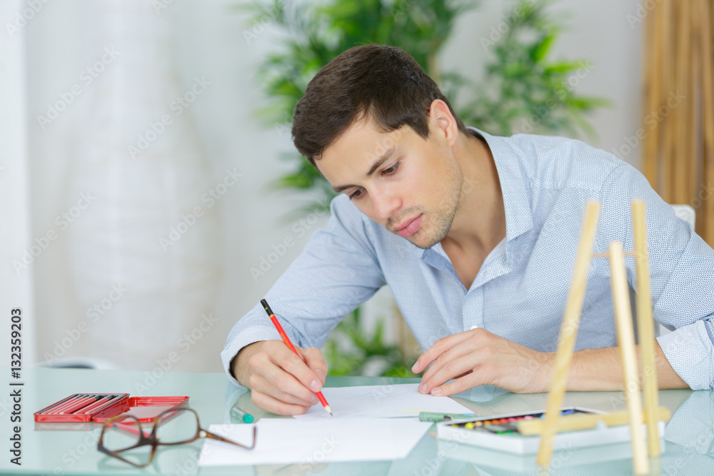 the architect who writes something in a form