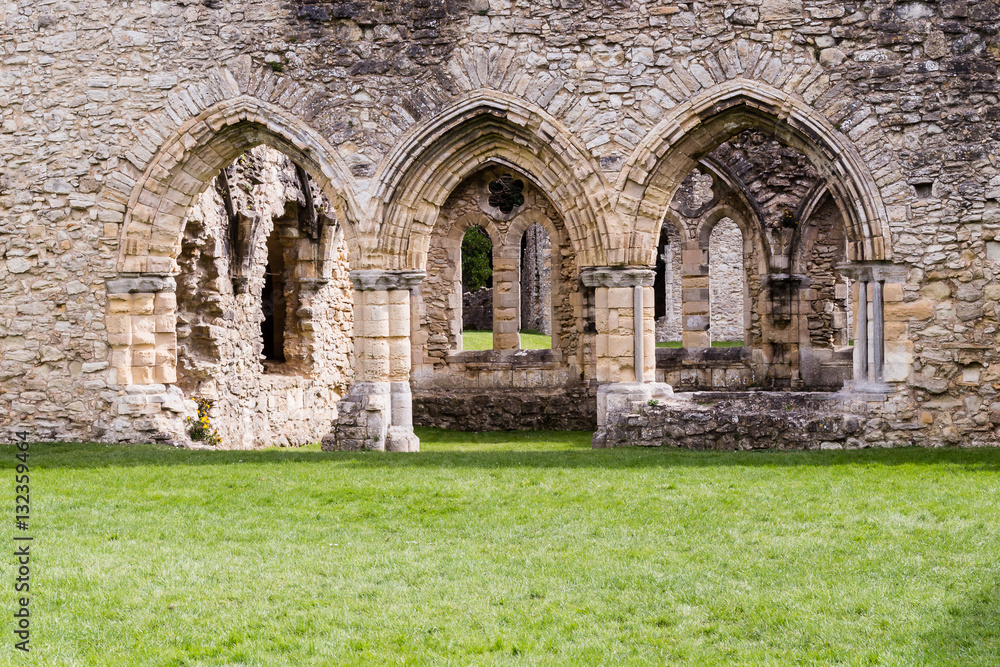 Ruins of Netley Abbey B Cistercian monastery