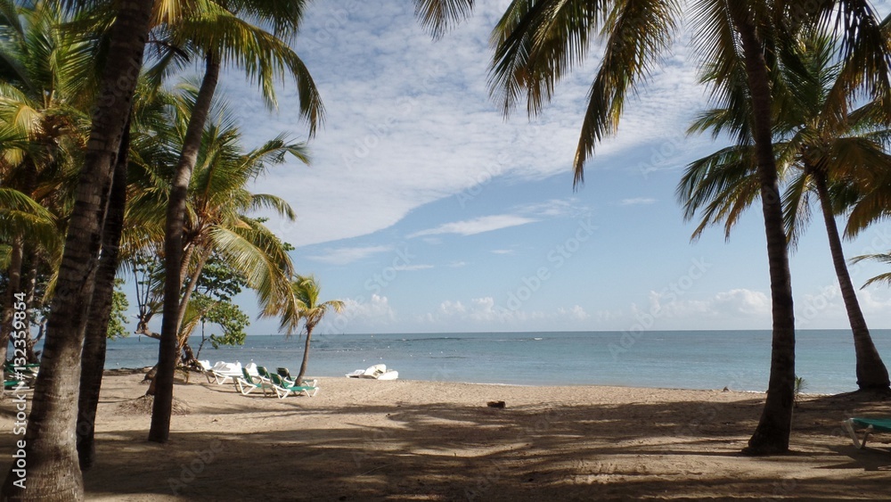 Obraz premium Beach view Puerto Plata