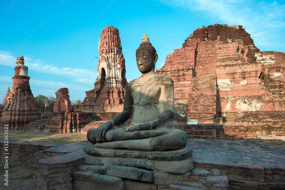 ancient Buddhist temple at Ayuthaya Thailand ancient Buddhist temple at Ayuthaya Thailand