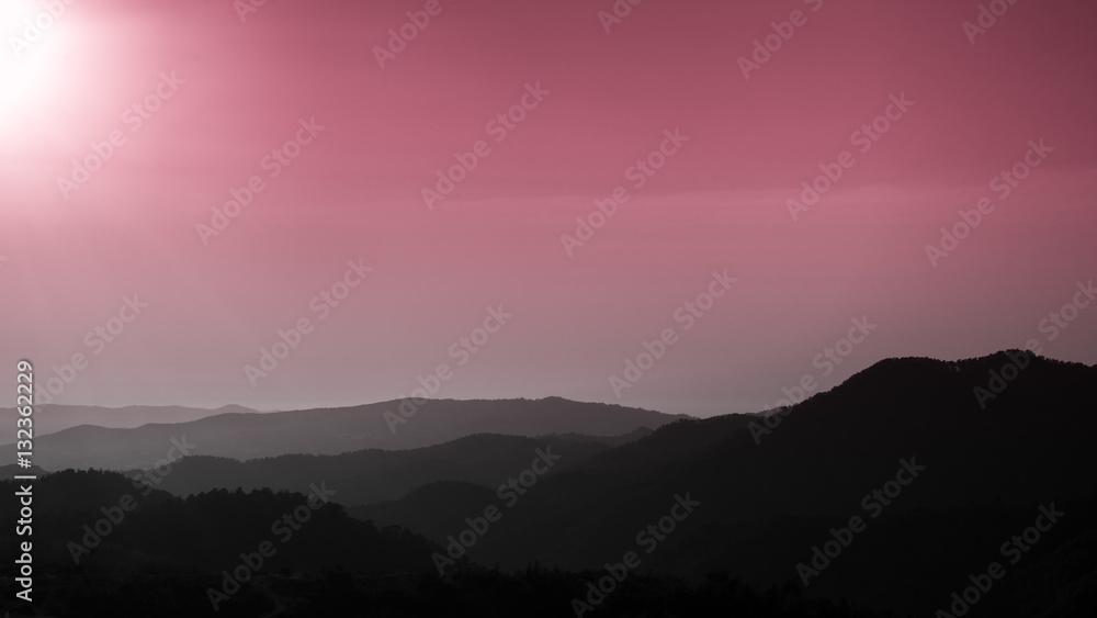 Obraz premium Troodos mountains, Cyprus