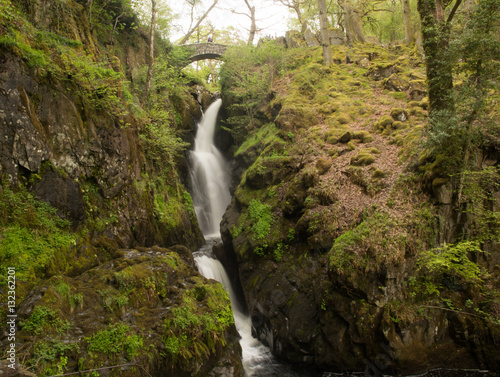 Aira Force in the Lakes District of England photo