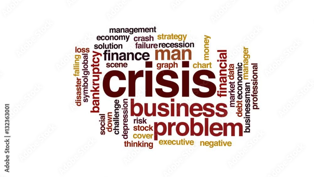 Crisis animated word cloud. Crisis animated word cloud.