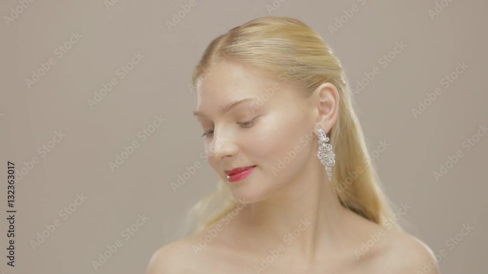 Beautiful longhaired blond