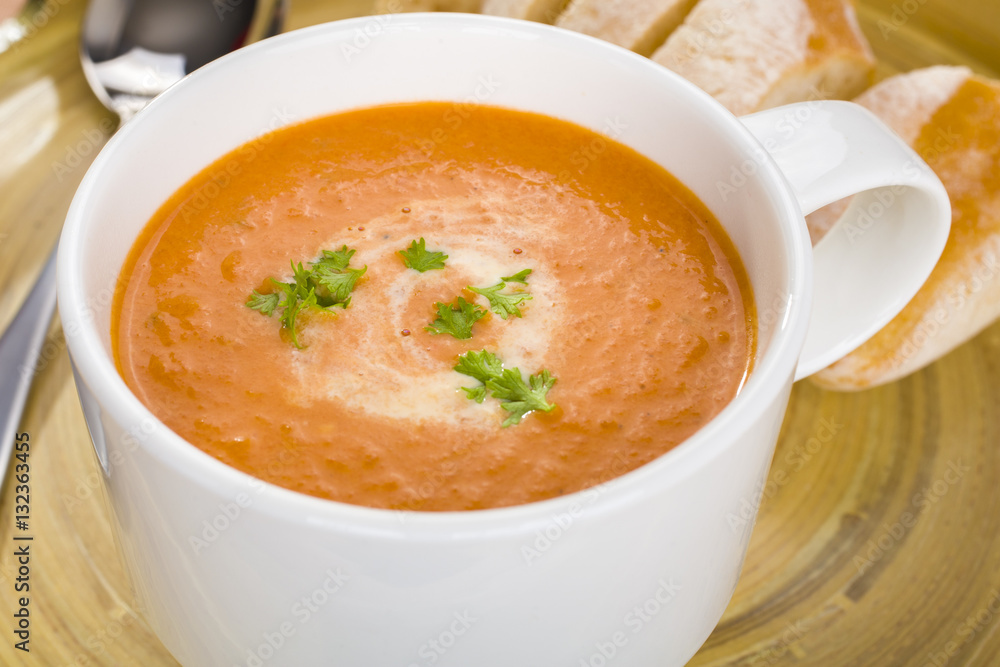 Tomato Soup in a Mug