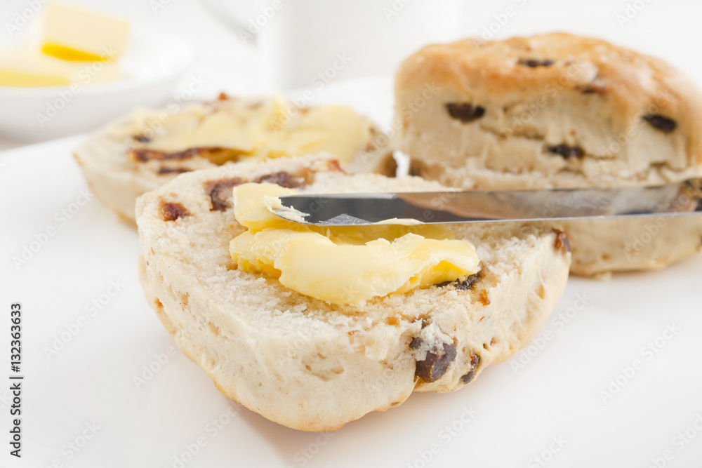 Date Scones and Butter Date Scones and Butter