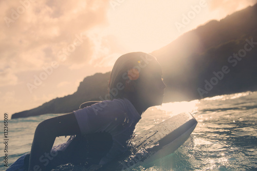 Fotografie Sunset Bodyboarding