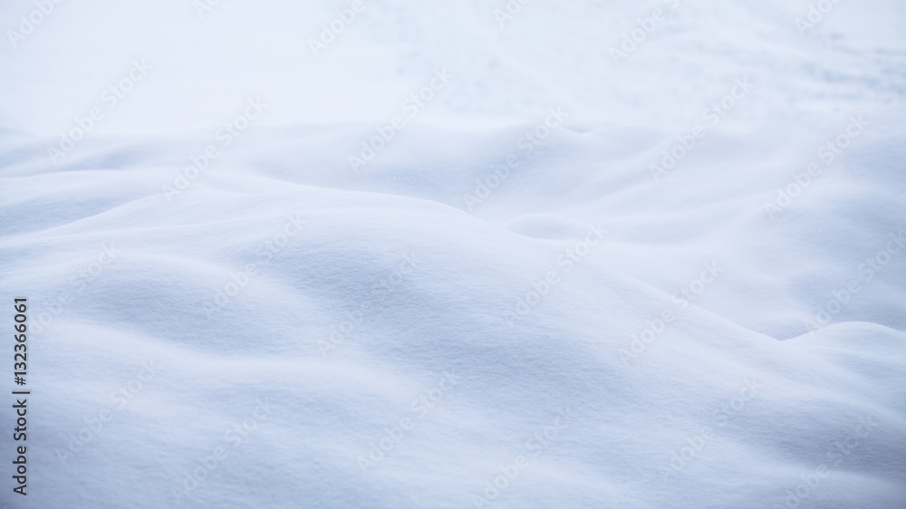 Abstract snow shapes - snow texture
