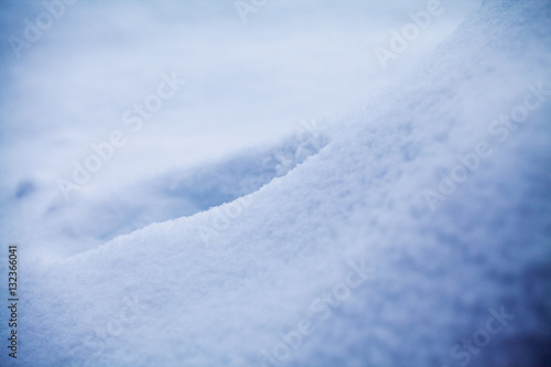 Abstract snow shapes - snow texture 