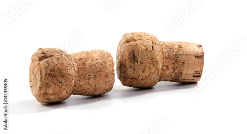Still life object of champagne cork