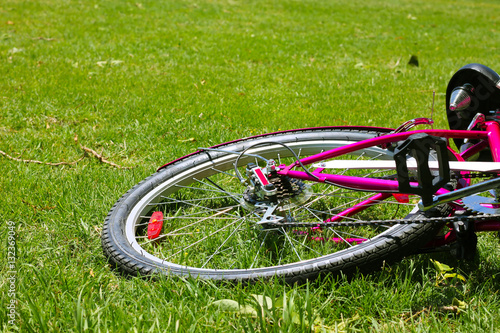  Bicycle on the grass