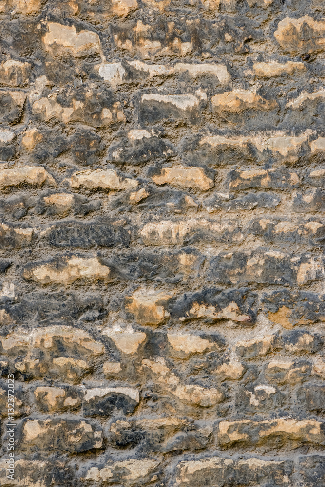 Obraz premium Medieval wall surface facade texture background structure vintage