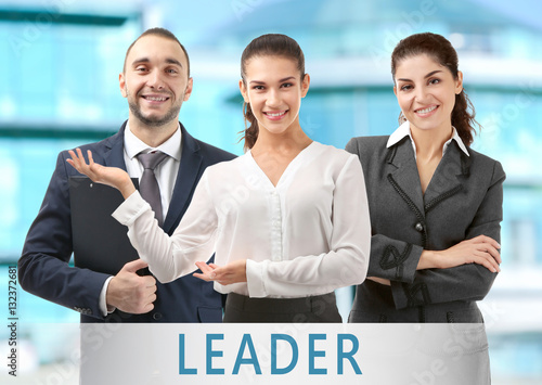 Team of business people. Wo...