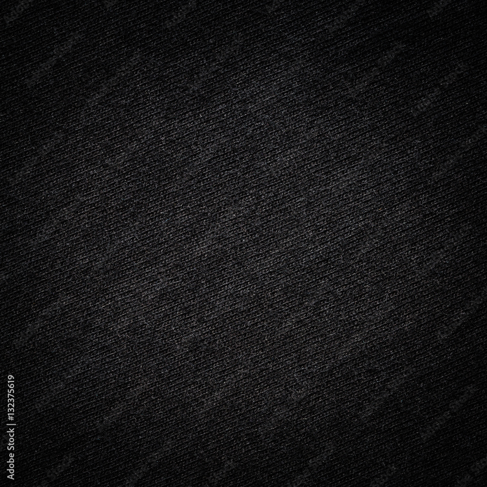 Black color t-shirt texture Stock Photo | Adobe Stock