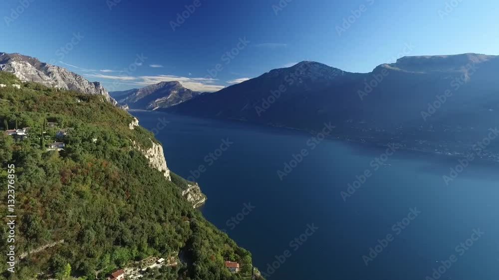Garda Lake, aerial video Garda Lake, aerial video