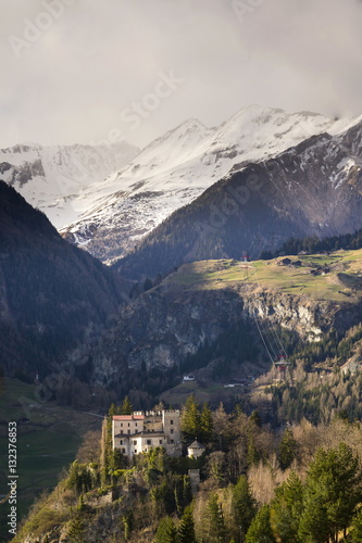 Weissenstein Castle in ski resort Matrei in Osttirol, Austria © josefkubes