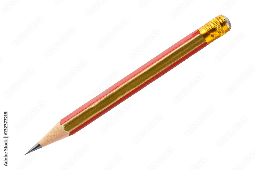 Wood pencil isolated on white Wood pencil isolated on white
