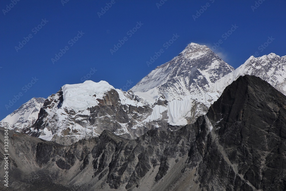 Mount Everest, view from Gokyo Ri