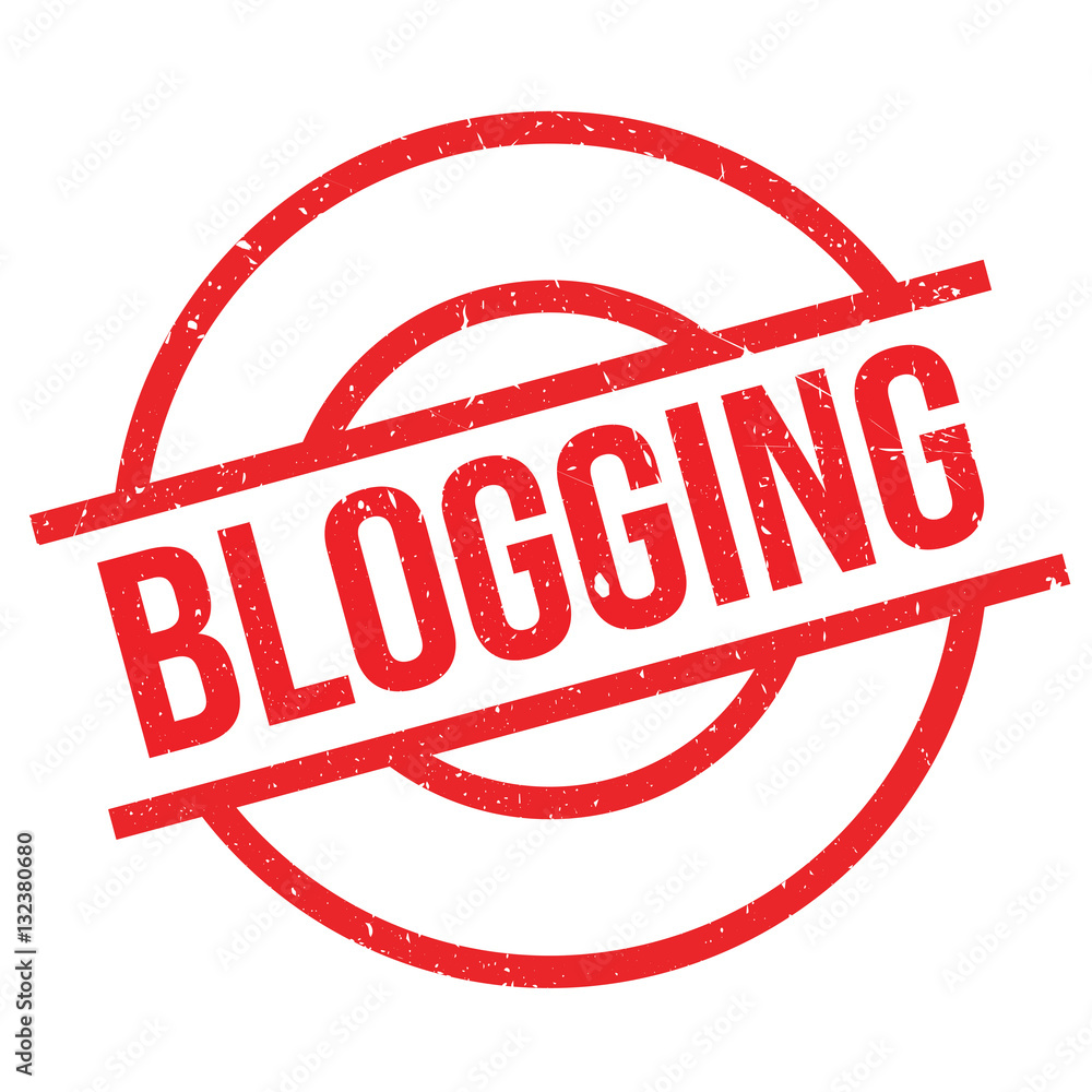 Blogging rubber stamp. Grunge design with dust scratches. Effects can be easily removed for a clean, crisp look. Color is easily changed. Blogging rubber stamp. Grunge design with dust scratches. Effects can be easily removed for a clean, crisp look. Color is easily changed.