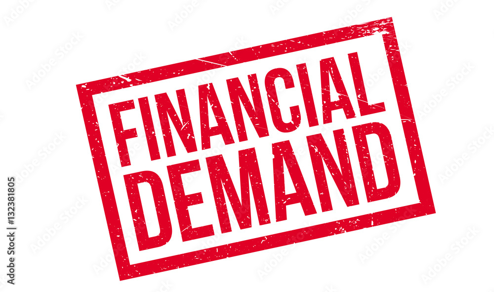 Financial Demand rubber stamp. Grunge design with dust scratches. Effects can be easily removed for a clean, crisp look. Color is easily changed. Financial Demand rubber stamp. Grunge design with dust scratches. Effects can be easily removed for a clean, crisp look. Color is easily changed.