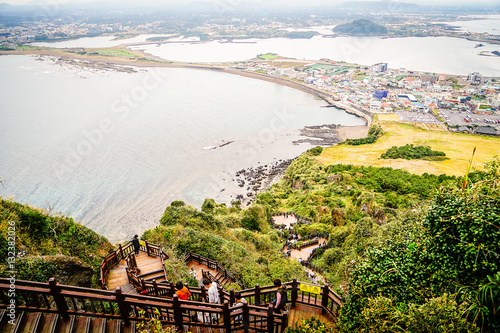 View from Seongsan Ilchulbong (