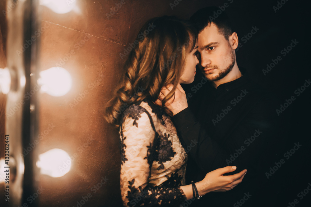 young beautiful couple love each other laugh young beautiful couple love each other laugh