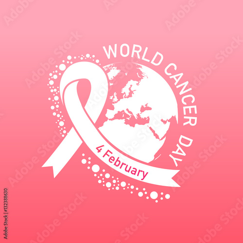 World cancer day vector