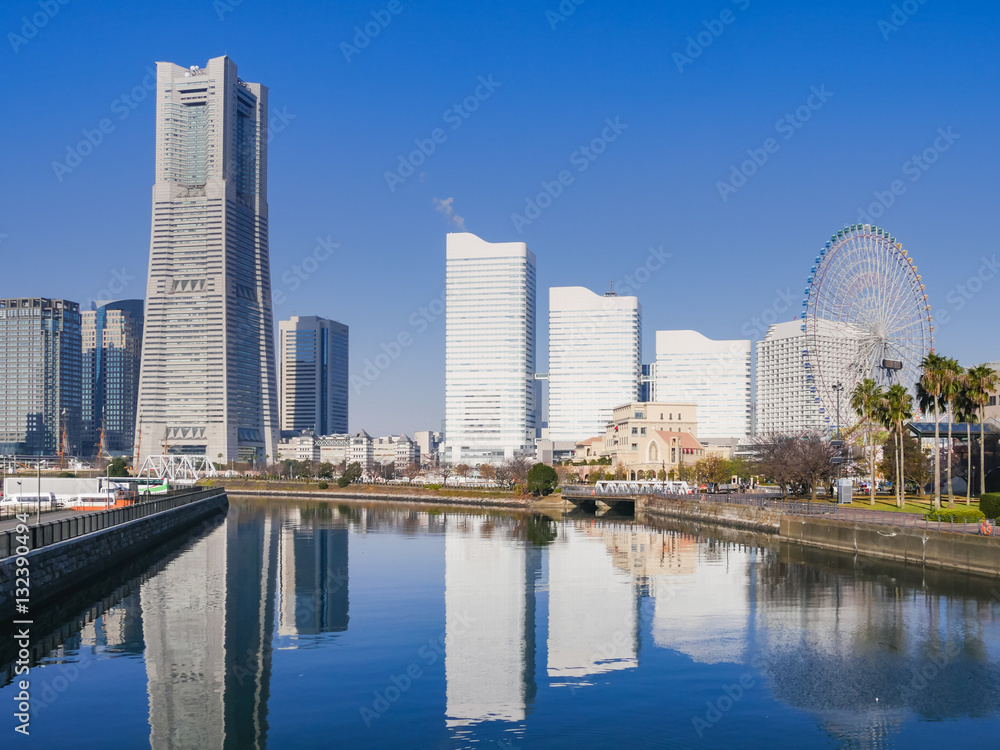 Obraz premium 神奈川県 横浜市 みなとみらい