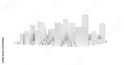 City Landscape  3D Cityscape