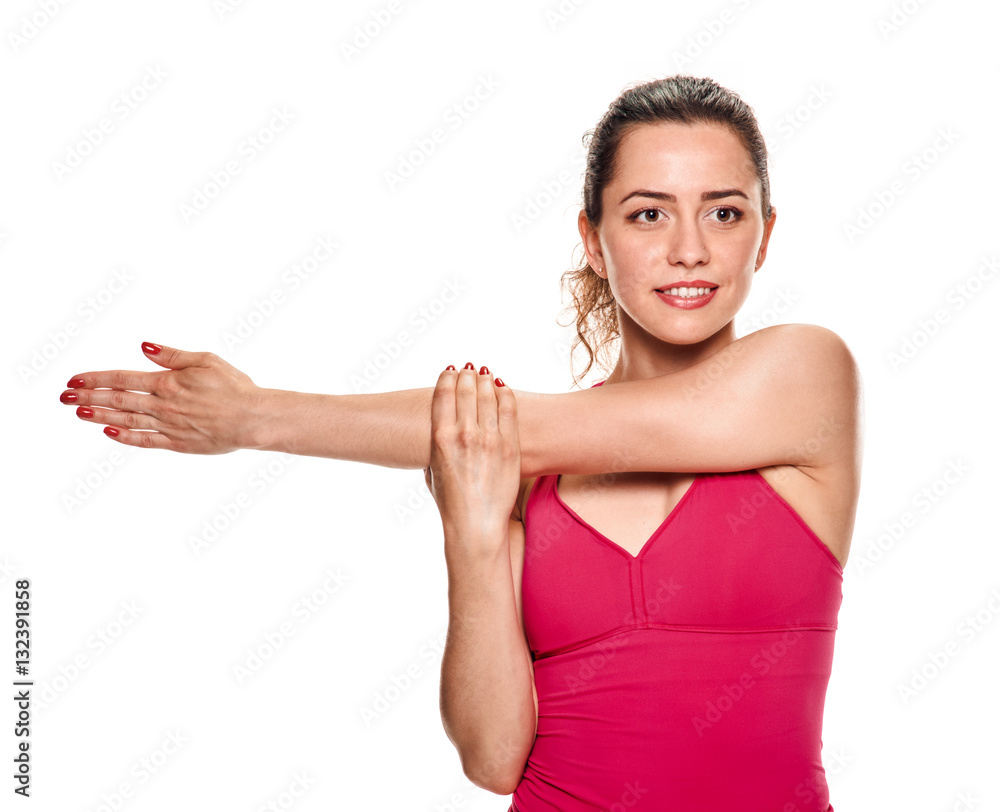 fitness woman srtretch fitness woman srtretch