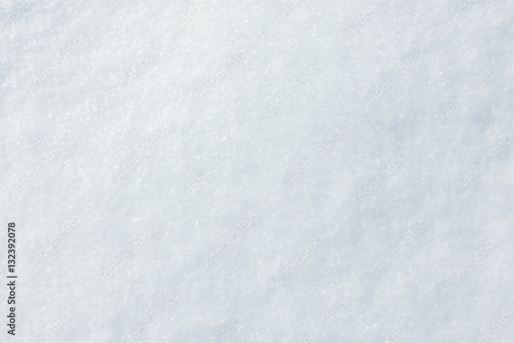 White snow surface background White snow surface background