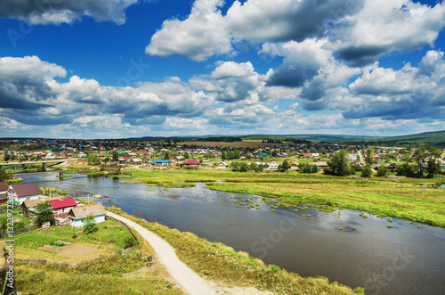 Beautiful rural landscape