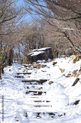 View at Mt.Gozaisho, Japan photo