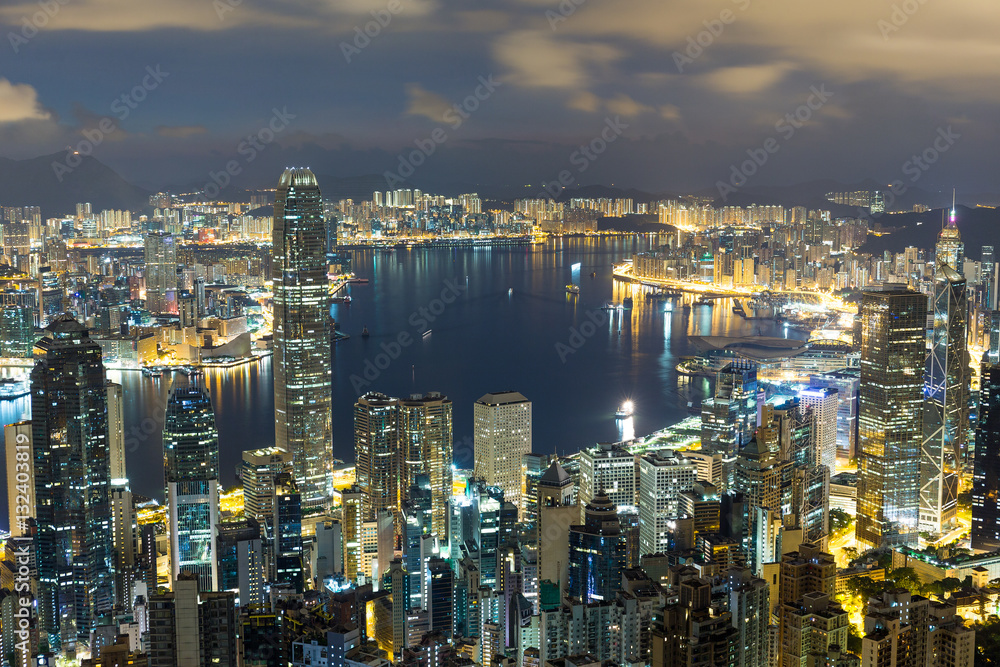 Fototapeta premium Hong Kong cityscape