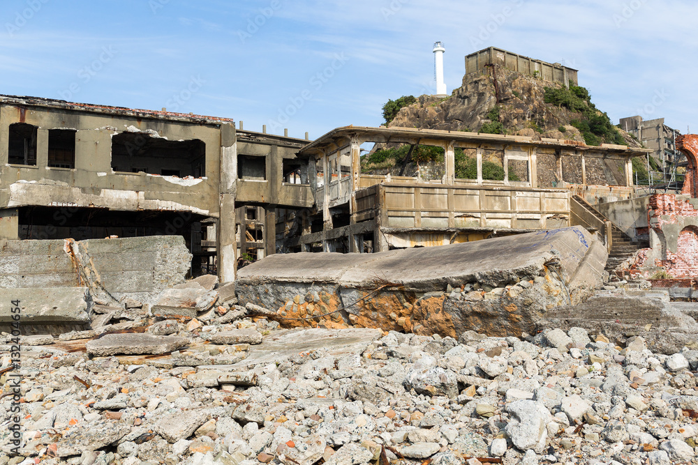 Gunkanjima, Battleship Island in Nagasaki Gunkanjima, Battleship Island in Nagasaki