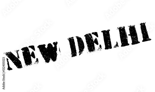 New Delhi rubber grunge