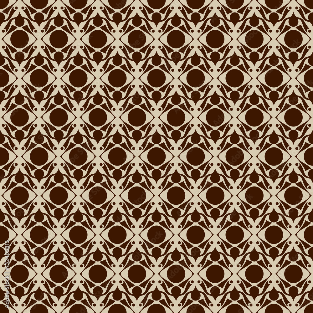 Fototapeta premium Stylish background. Seamless pattern.Vector. スタイリッシュなパターン