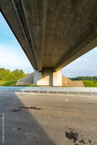 Bridge over the road © Stockr